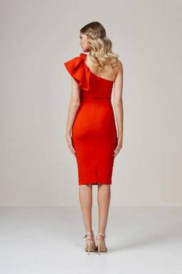 Bianca & Bridgett Karen Dress - Red 10 for rent on The Volte - image 3