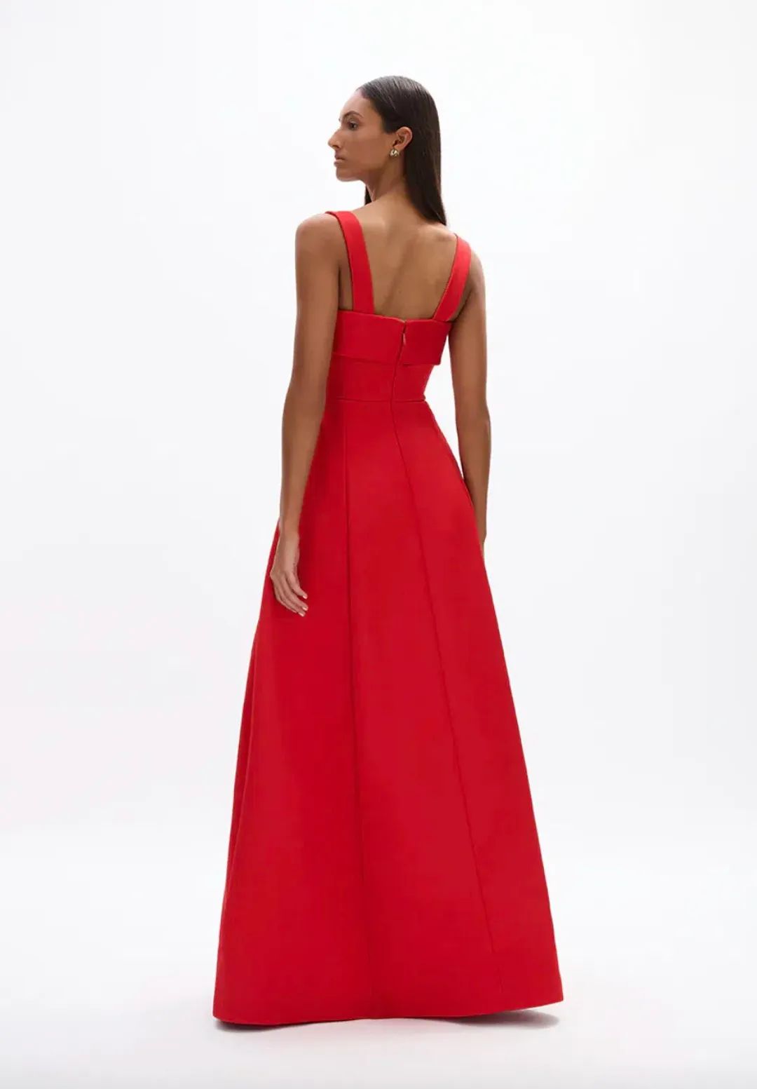 Rachel Gilbert Sera Gown Red Size AU 12 for rent on The Volte - main image