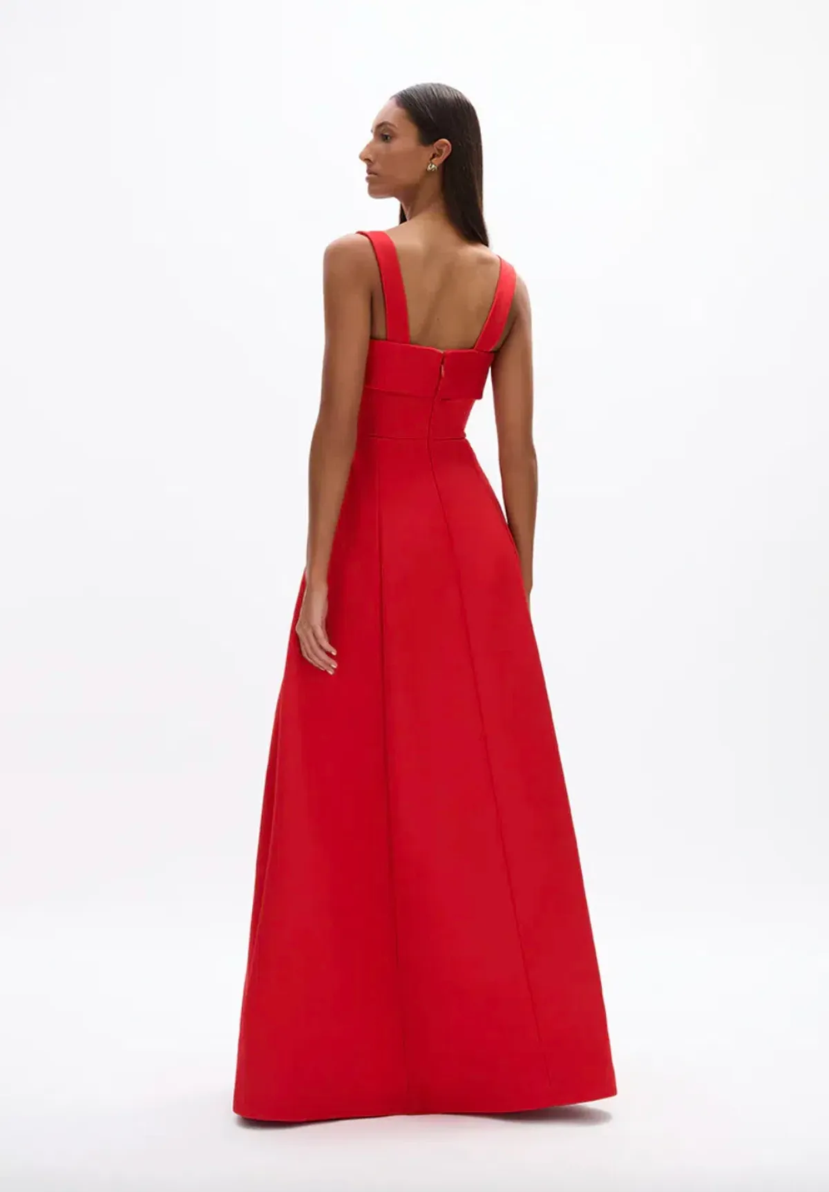 Rachel Gilbert Sera Gown Red Size AU 12 - Image 3