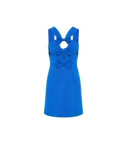 Rebecca Vallance Antonella Mini Dress Marine Blue Size AU 8 for rent on The Volte - image 4