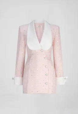 Atoir Magda Blazer Dress Pink Size AU 8 for rent on The Volte - image 6