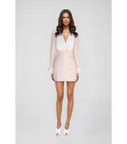 Atoir Magda Blazer Dress Pink Size AU 8 for rent on The Volte - image 1