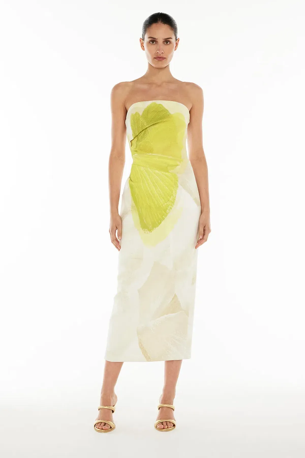 MANNING CARTEL LEVITATING BUTTERFLIES MIDI DRESS - Image 1