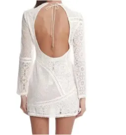 Zimmermann Anais Lace Dress White AU 0 for rent on The Volte - image 4