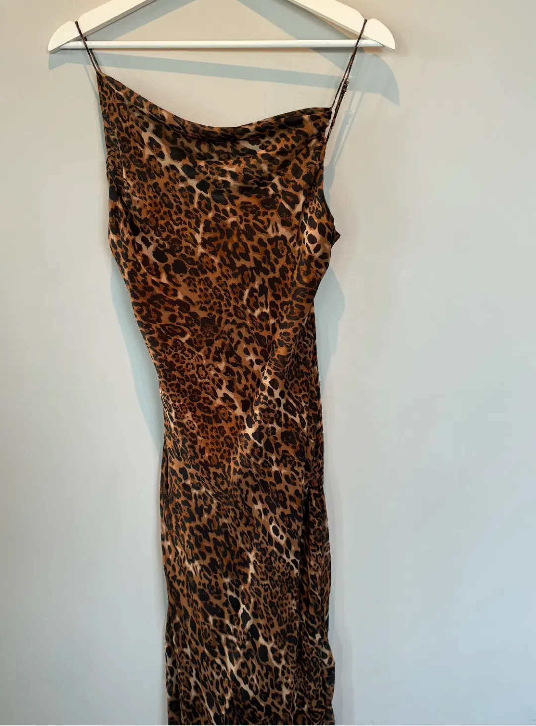 CAMI NYC Silk Slip Dress Leopard Size S for rent on The Volte - main image