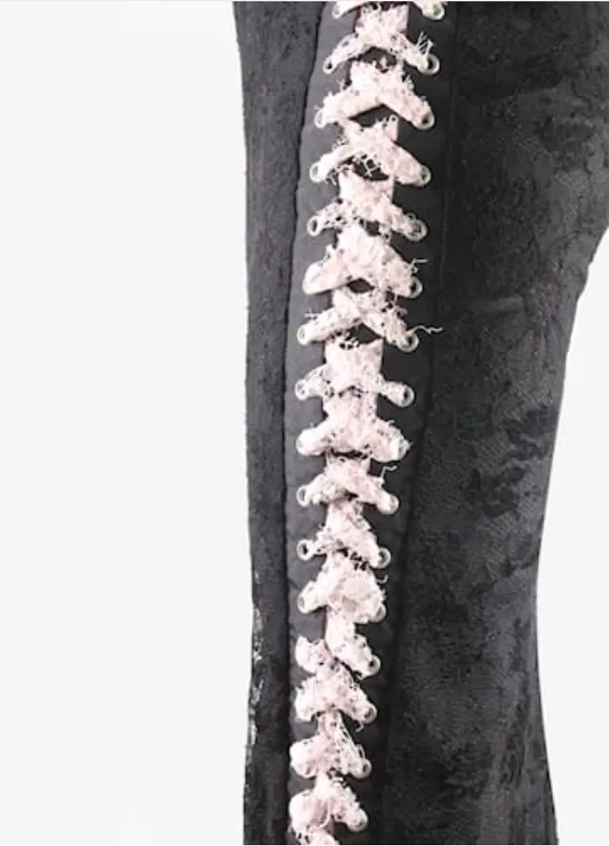 Alessandra Rich Black Lace Dress Size IT40/XS - Image 3