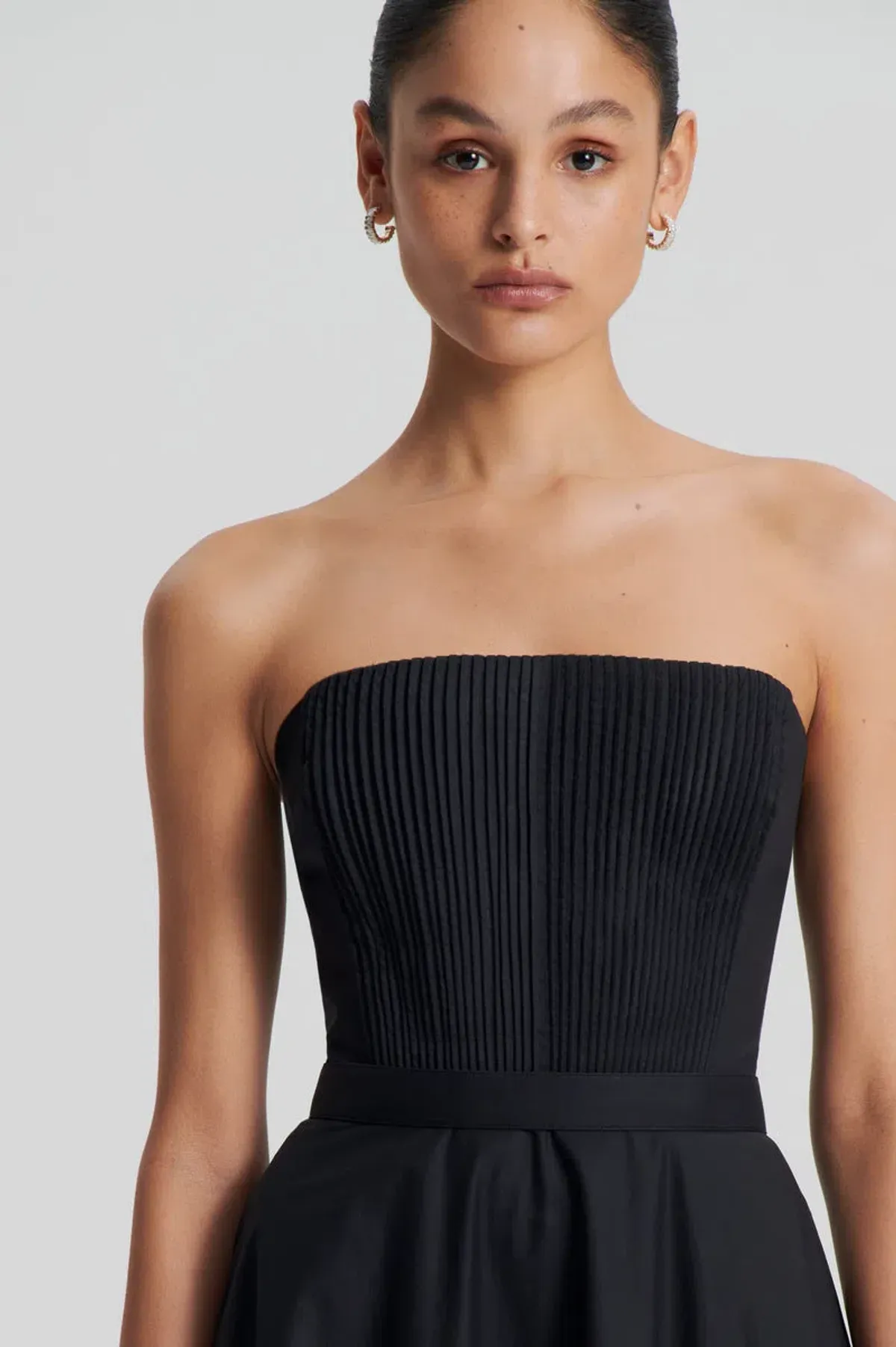 Scanlan Theodore Parachute Bustier Dress Black Size 8 - Image 2