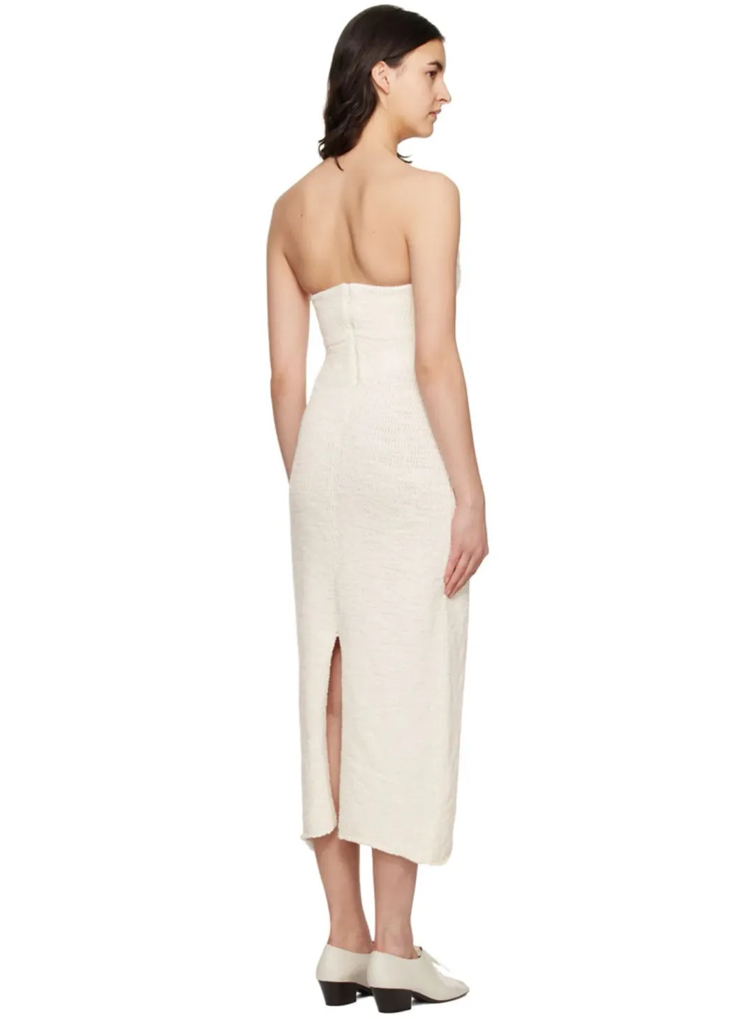 Camilla and Marc Jasper Knit Dress Ivory Size XS / AU 6 for rent on The Volte - main image