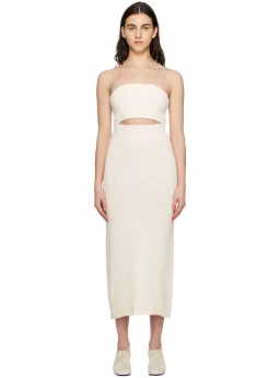 Camilla and Marc Jasper Knit Dress Ivory Size XS / AU 6 for rent on The Volte - image 1