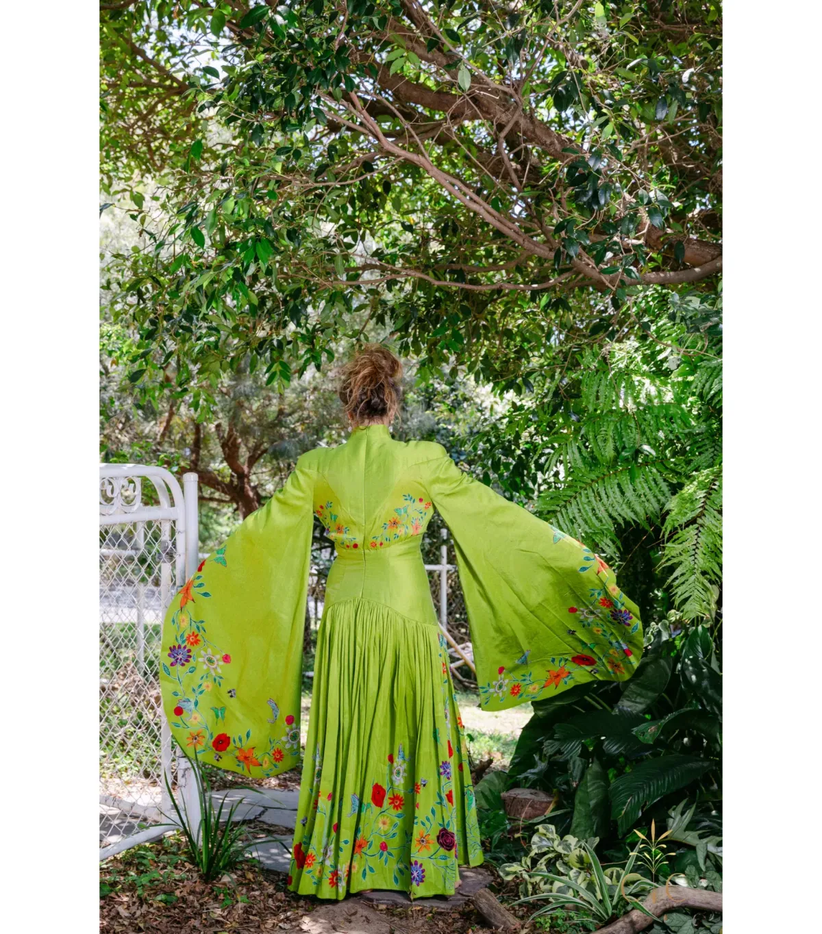 Alémais Agatha Corset Gown Green Size AU 14 - Image 3