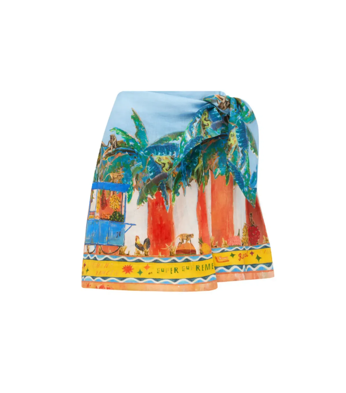 Alémais All Aboard Shirt and Skirt Multi Size AU 16 - Image 6