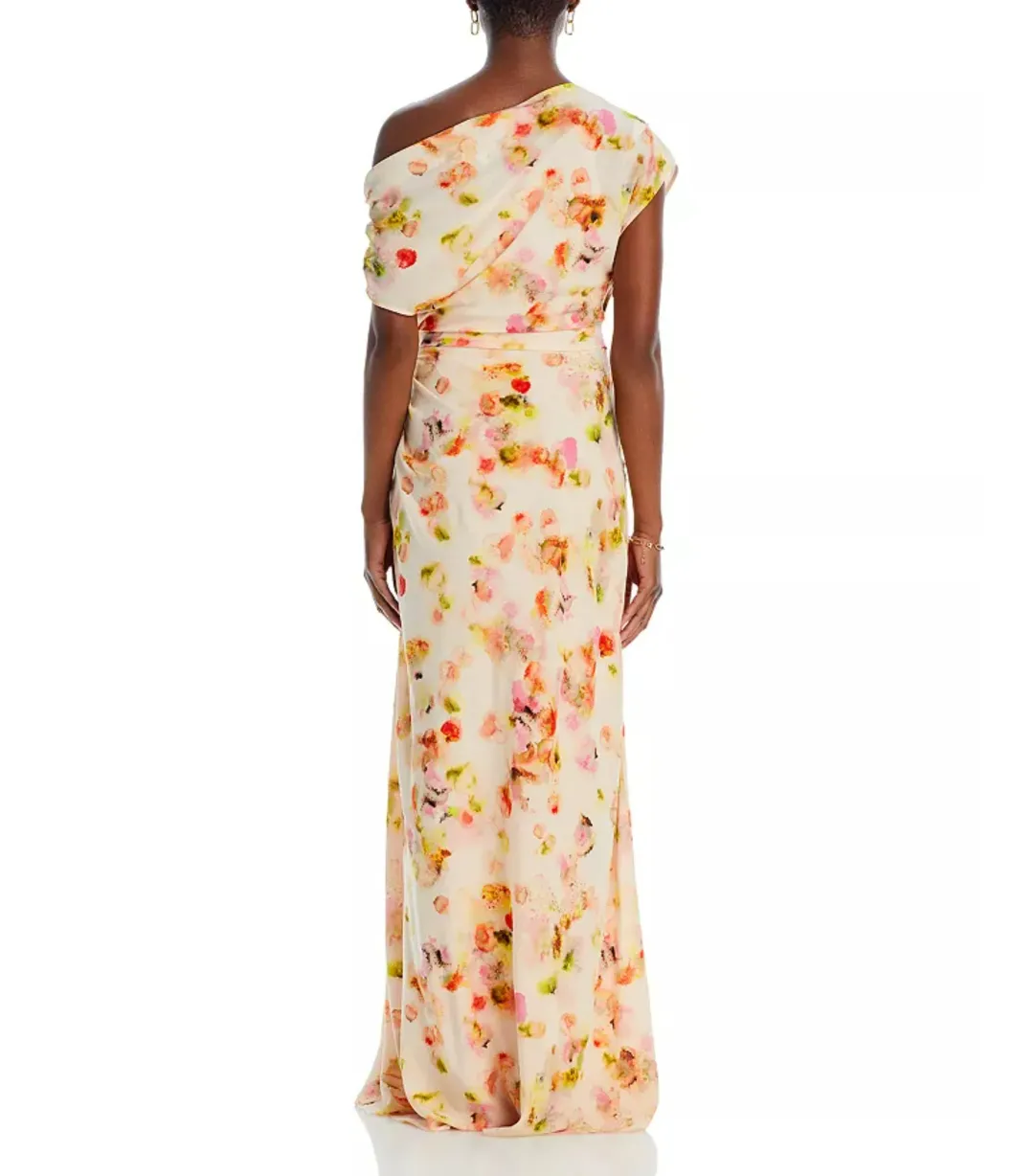 A.L.C. Poppy Floral Off-the-shoulder Gown Floral Print Size AU 6 for rent on The Volte - main image