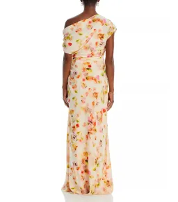 A.L.C. Poppy Floral Off-the-shoulder Gown Floral Print Size AU 6 for rent on The Volte - image 3