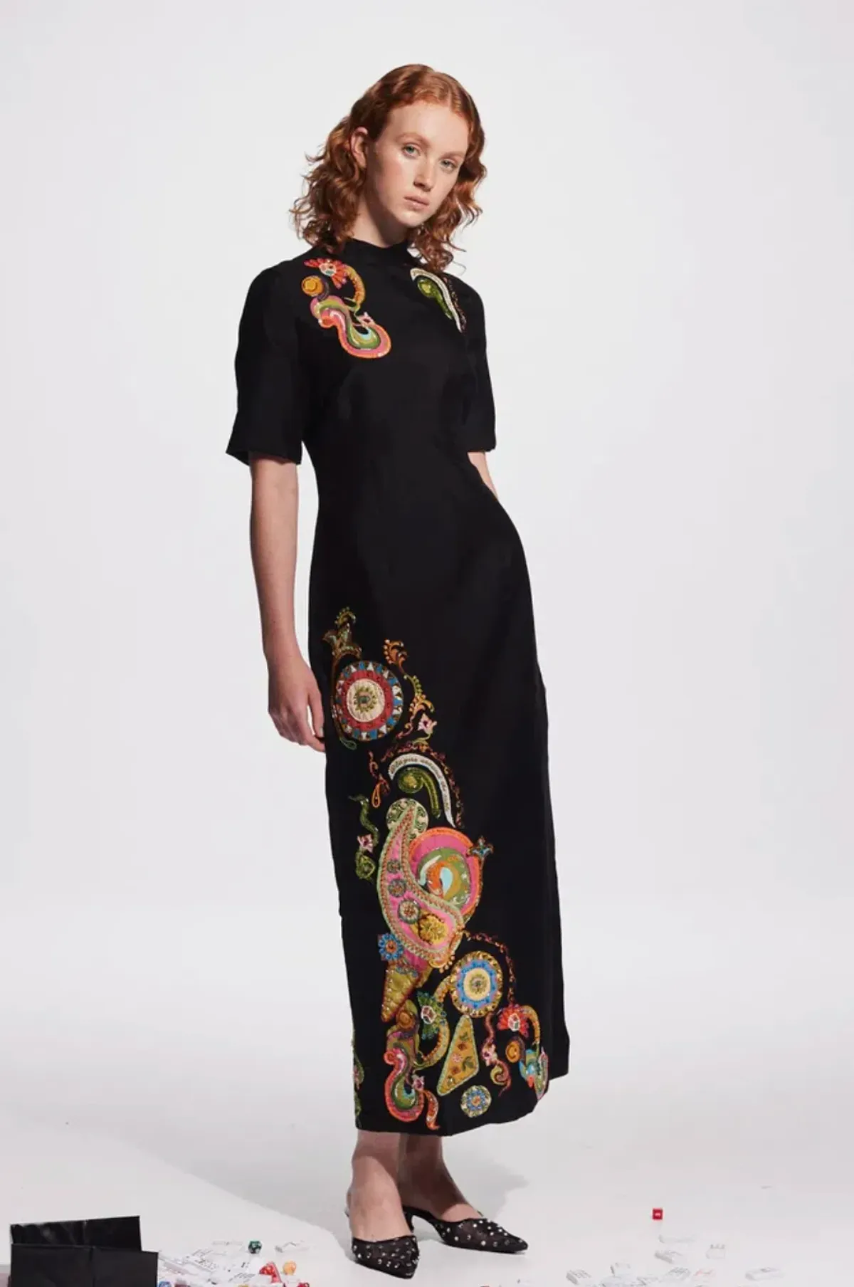 Alémais Bingo Gown Black Size AU 16 - Image 1