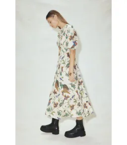 Alémais Birdie Midi Dress Print Size AU 10 for rent on The Volte - image 2