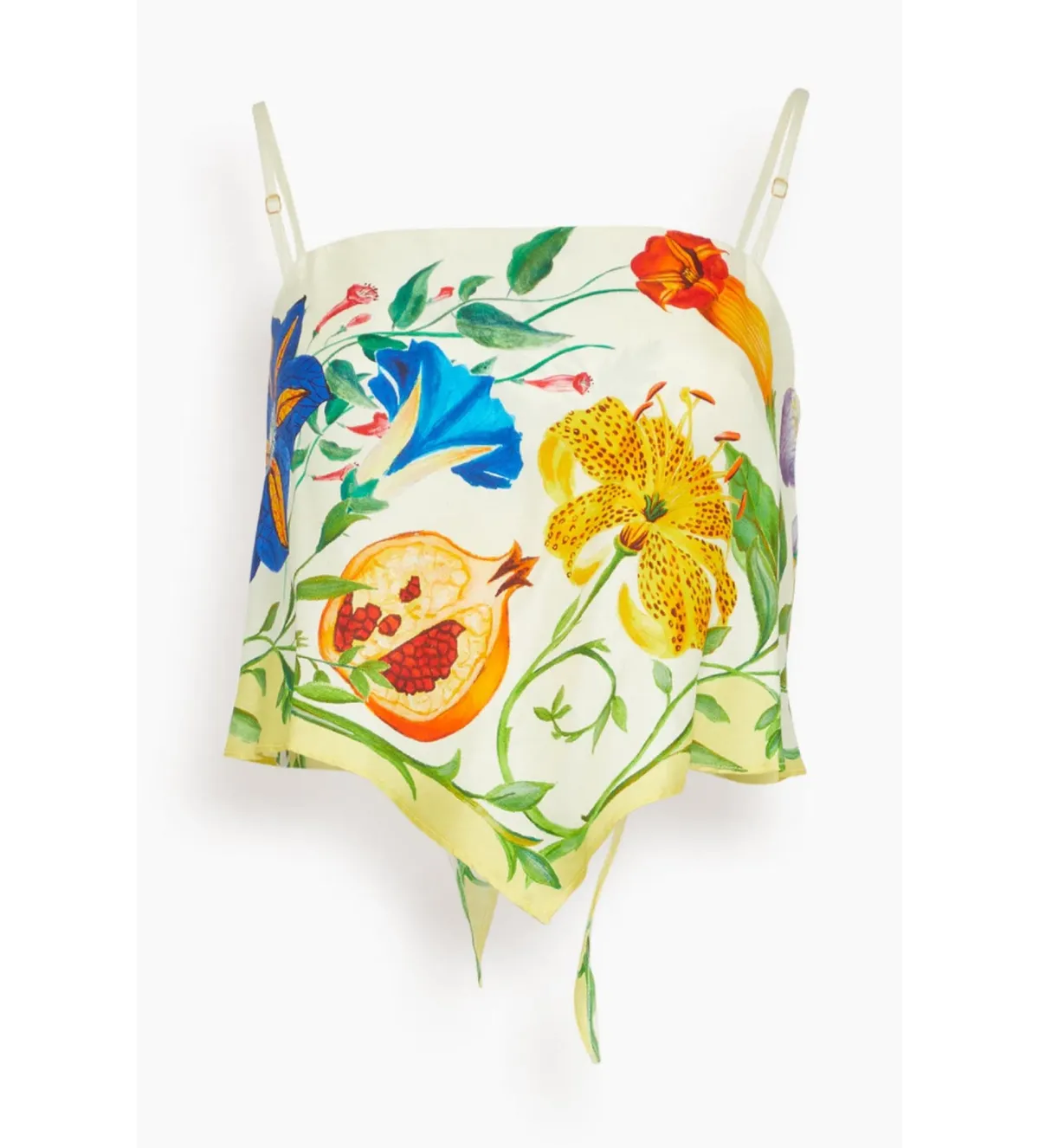 Alemais Flores Scarf Top and High Waisted Short Multi Size AU 10 - Image 6