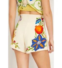 Alemais Flores Scarf Top and High Waisted Short Multi Size AU 10 for rent on The Volte - image 2