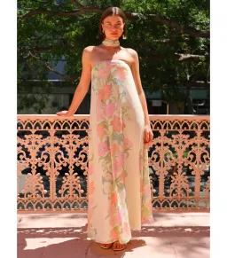 Hansen & Gretel Ischia Dress Flower Market Size Small / AU 8 for rent on The Volte - image 3