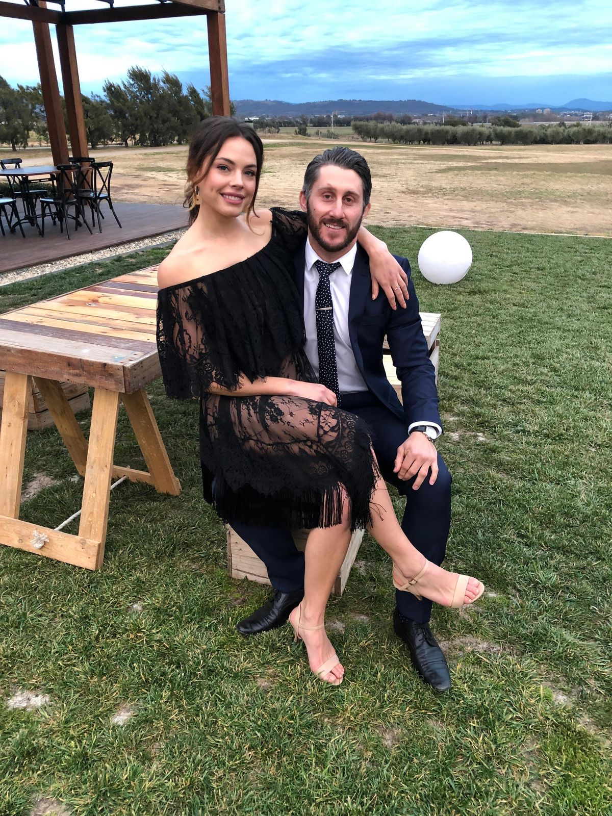 Camilla and Marc Opaque Dress Size 8 - Image 2