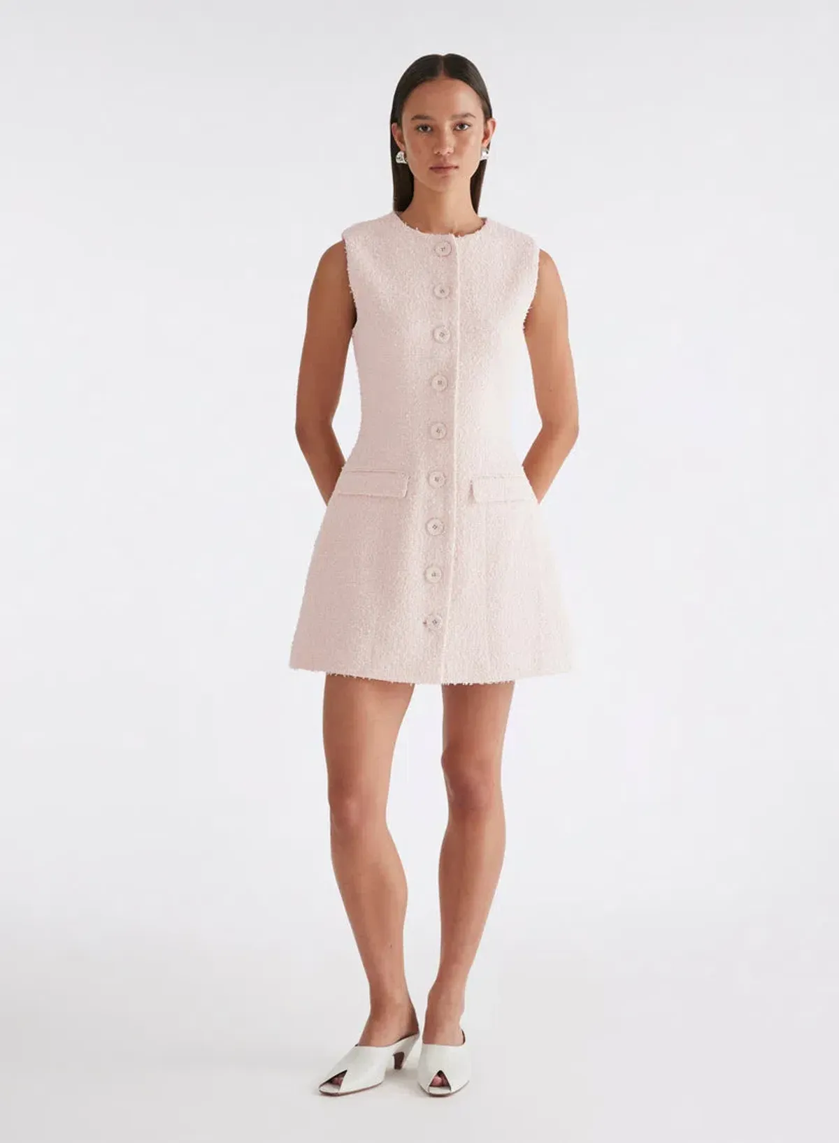 Anna Quan The Sofia Dress in Blush Size AU 6 - Image 1