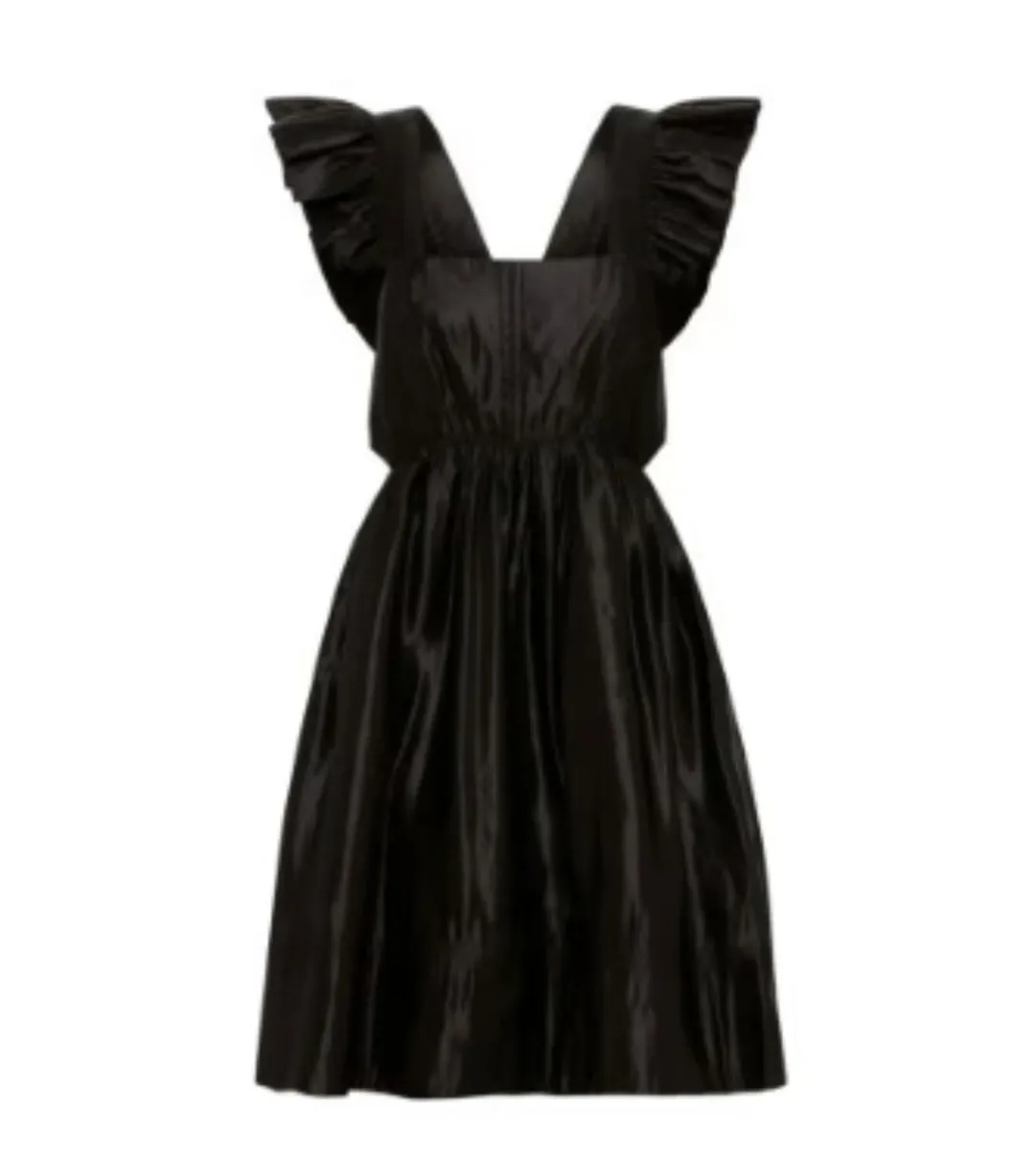 Aje Gazelle Mini Dress Black Size AU 12 for rent on The Volte - main image
