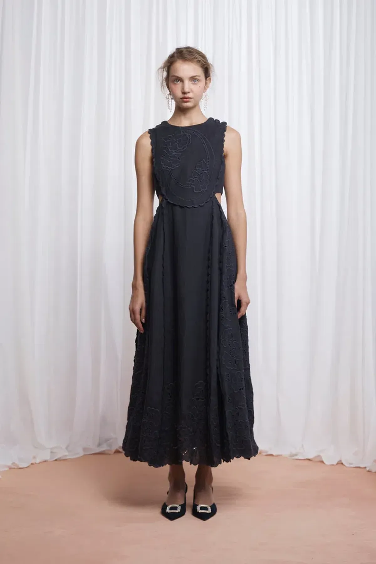 Lovaan Amelia Dress Ink Size AU 12 - Image 2