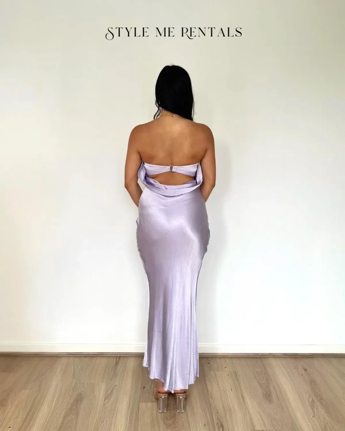 Bec and Bridge Moon Dance Strapless Dress Lilac Size 8 - Image 6
