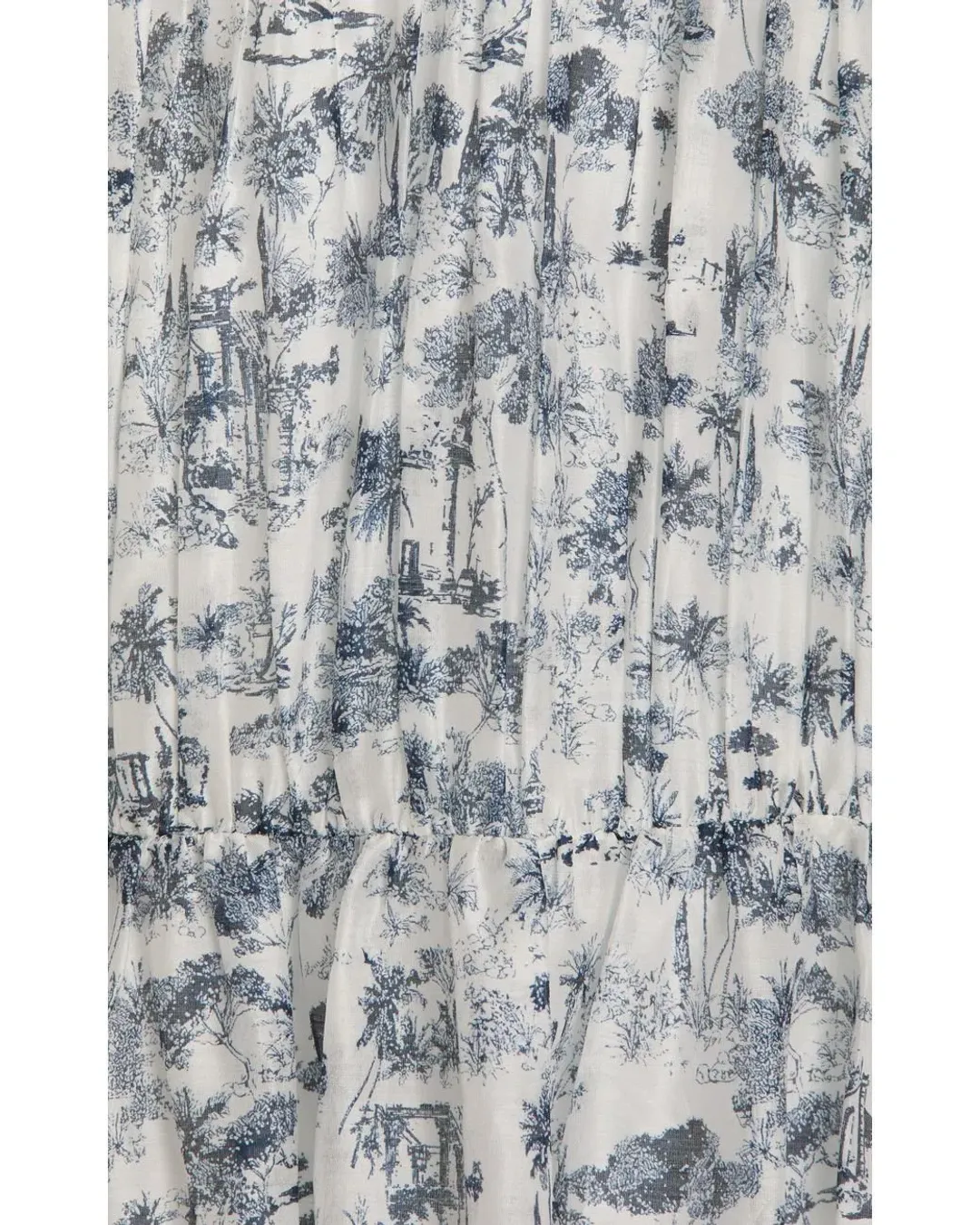 Sir the Label Dimitri Printed Cotton Silk Strapless Midi Dress Print Size XS / AU 6 for rent on The Volte - main image