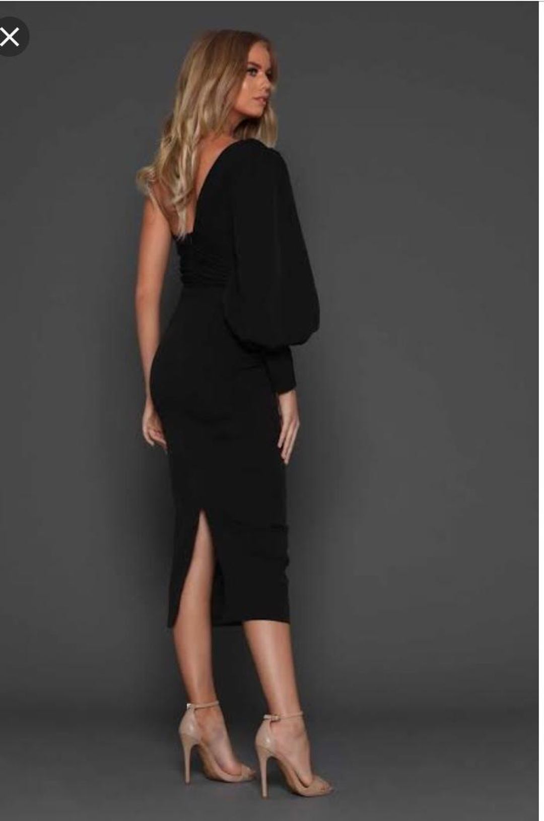 Elle Zeitoune Bradley Black Midi 8 for rent on The Volte - main image