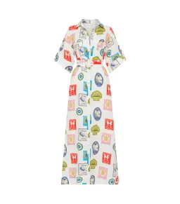 Palm Noosa Memento Dress in Holiday Stamp Size AU 12 for rent on The Volte - image 5