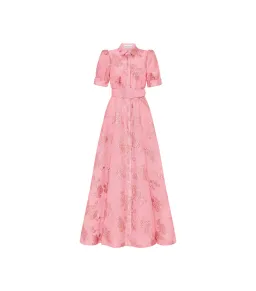 Rebecca Vallance Annette Button Gown Pink Size AU 8 for rent on The Volte - image 4