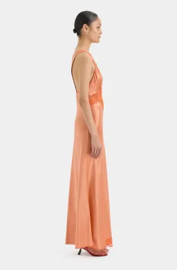SIR The Label - Aries Cut Out Gown Peach Size 1 for rent on The Volte - image 2