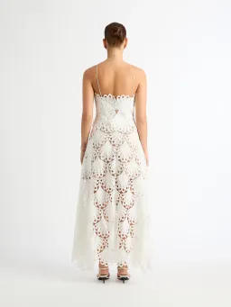 Sheike Ella Lace Maxi Dress White Size 10 for rent on The Volte - image 2