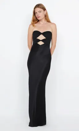 BEC + BRIDGE - Halle Strapless Dress in Black Size AU 10 for rent on The Volte - image 1