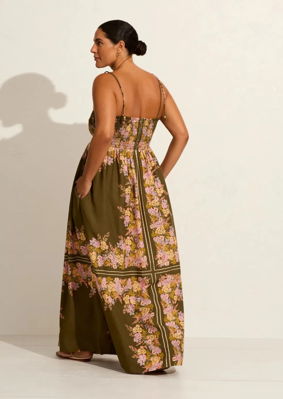 Auguste The Label Hallie Maxi Dress Size L for rent on The Volte - main image