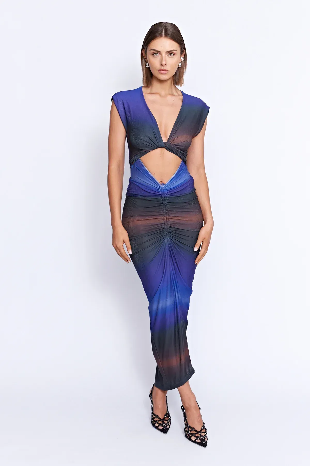 Pfeiffer Gerome Dress in Midnight Size 10 - Image 1