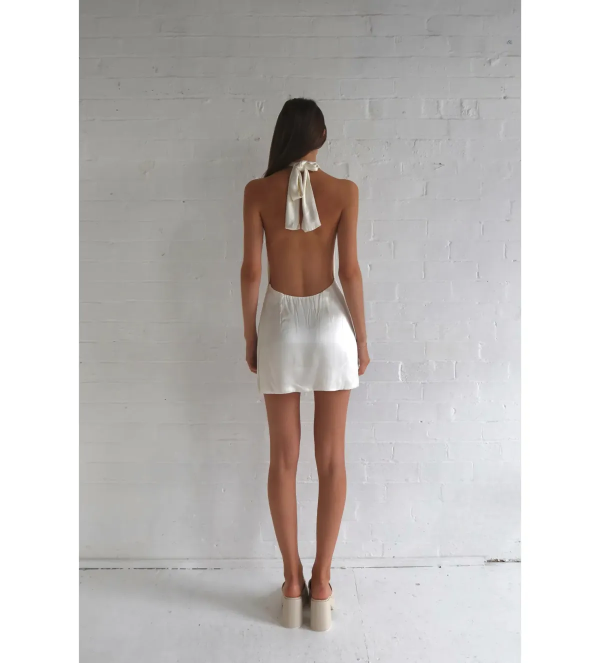 23rd & Madison Lexi White Mini Dress White Size 10 - Image 3