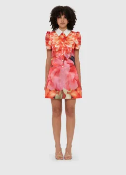 Leo Lin Brooke Mini Dress Floral Size 12 for rent on The Volte - image 1