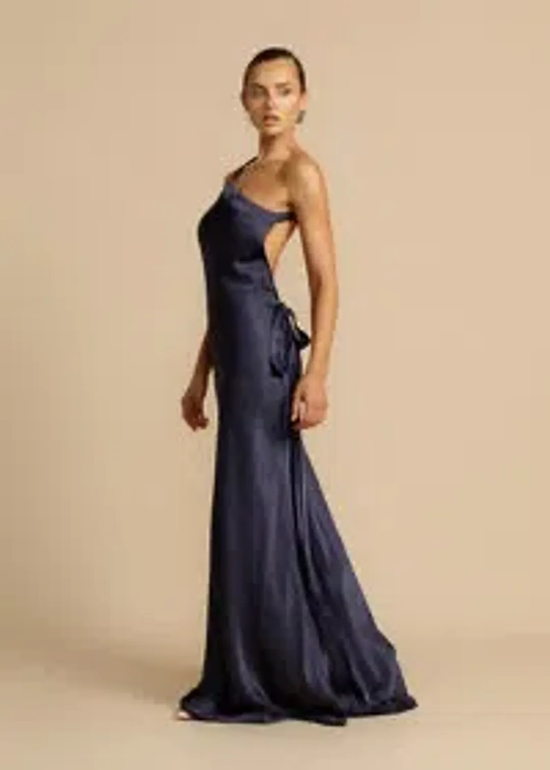 Arcina Ori - Monique Dress in Navy Size AU 8 for rent on The Volte - main image