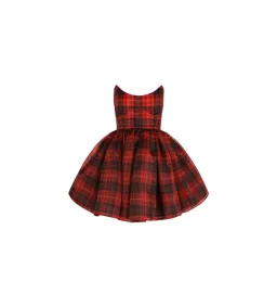 Selkie The Royal Tartan Veuve Dress & Tournure Set Size XS for rent on The Volte - image 4