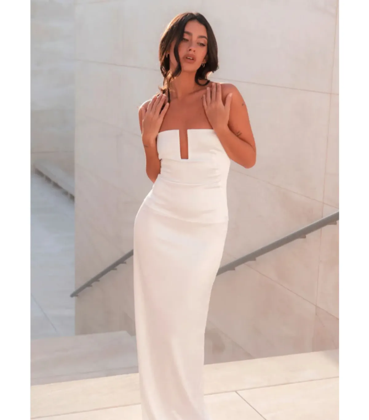 Natalie Rolt Cherie Gown White Size 0 / XS / AU 6 - Image 1