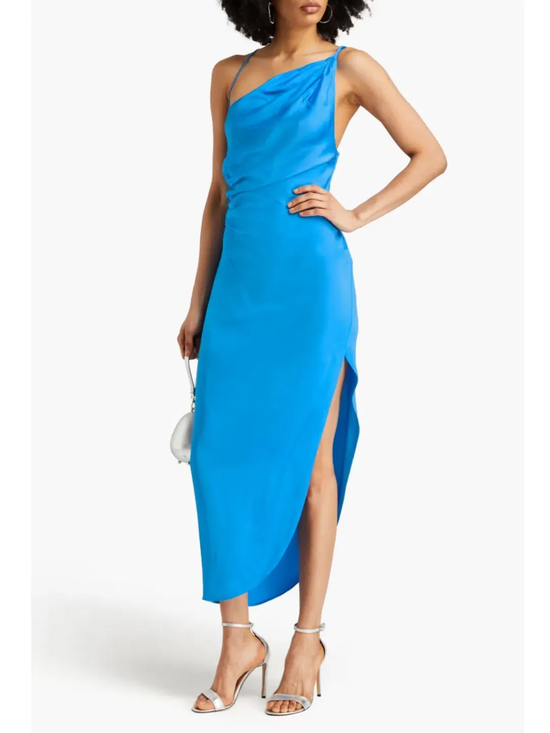Rachel Gilbert Xandra Maxi Dress Blue Size 4 / AU 14 for rent on The Volte - main image