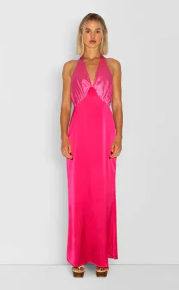 The Wolf Gang Oahu Slip Dress Hot Pink Size M / AU 10 for rent on The Volte - image 5