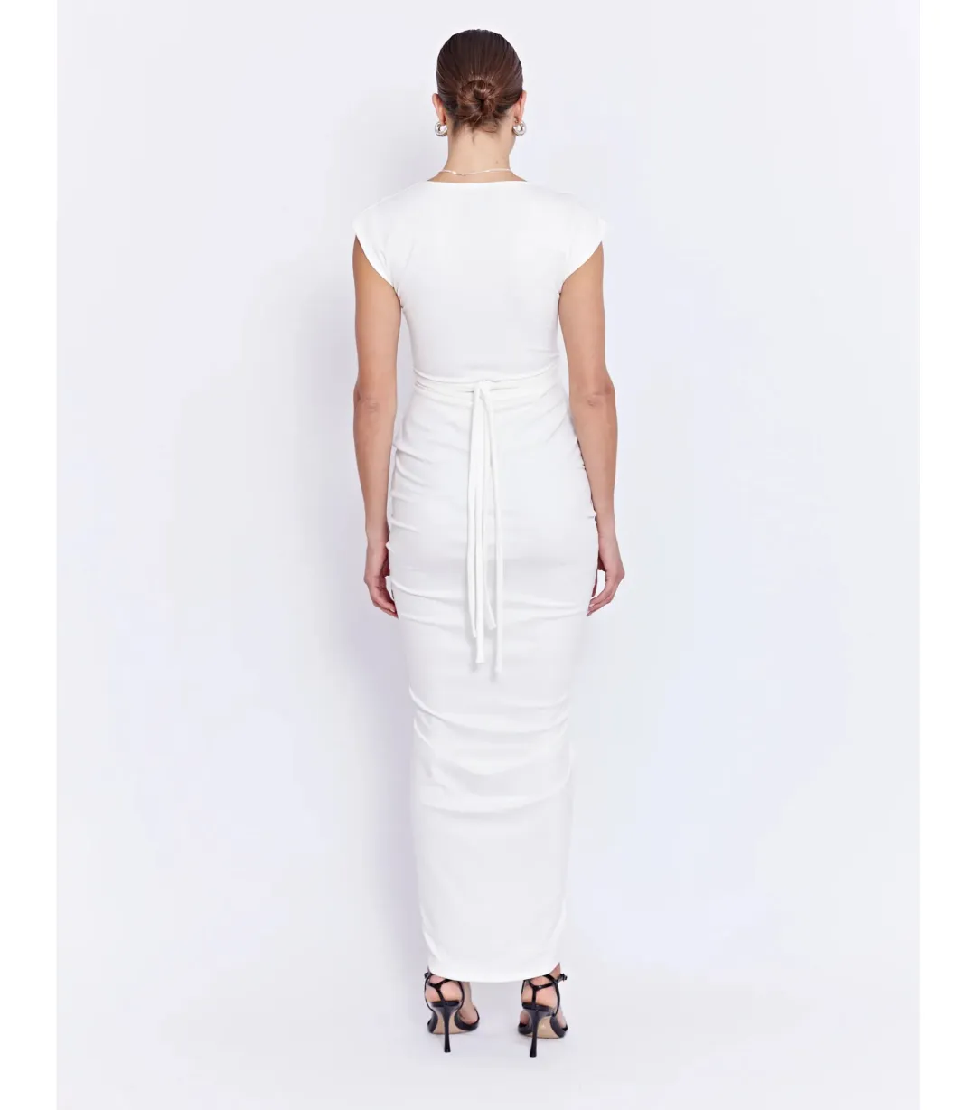 Pfeffier Ramos Dress Off White Size AU 8 for rent on The Volte - main image