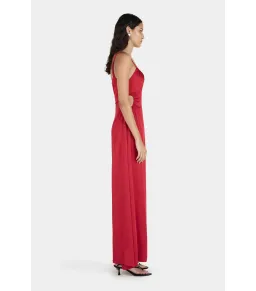 Hansen and Gretel Carlos Dress Samba Red Size AU 8 for rent on The Volte - image 3