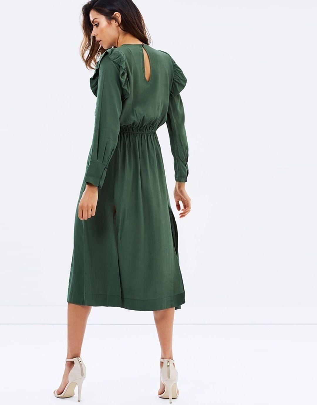 SWF Ellie Dress Green Size 8 for rent on The Volte - main image