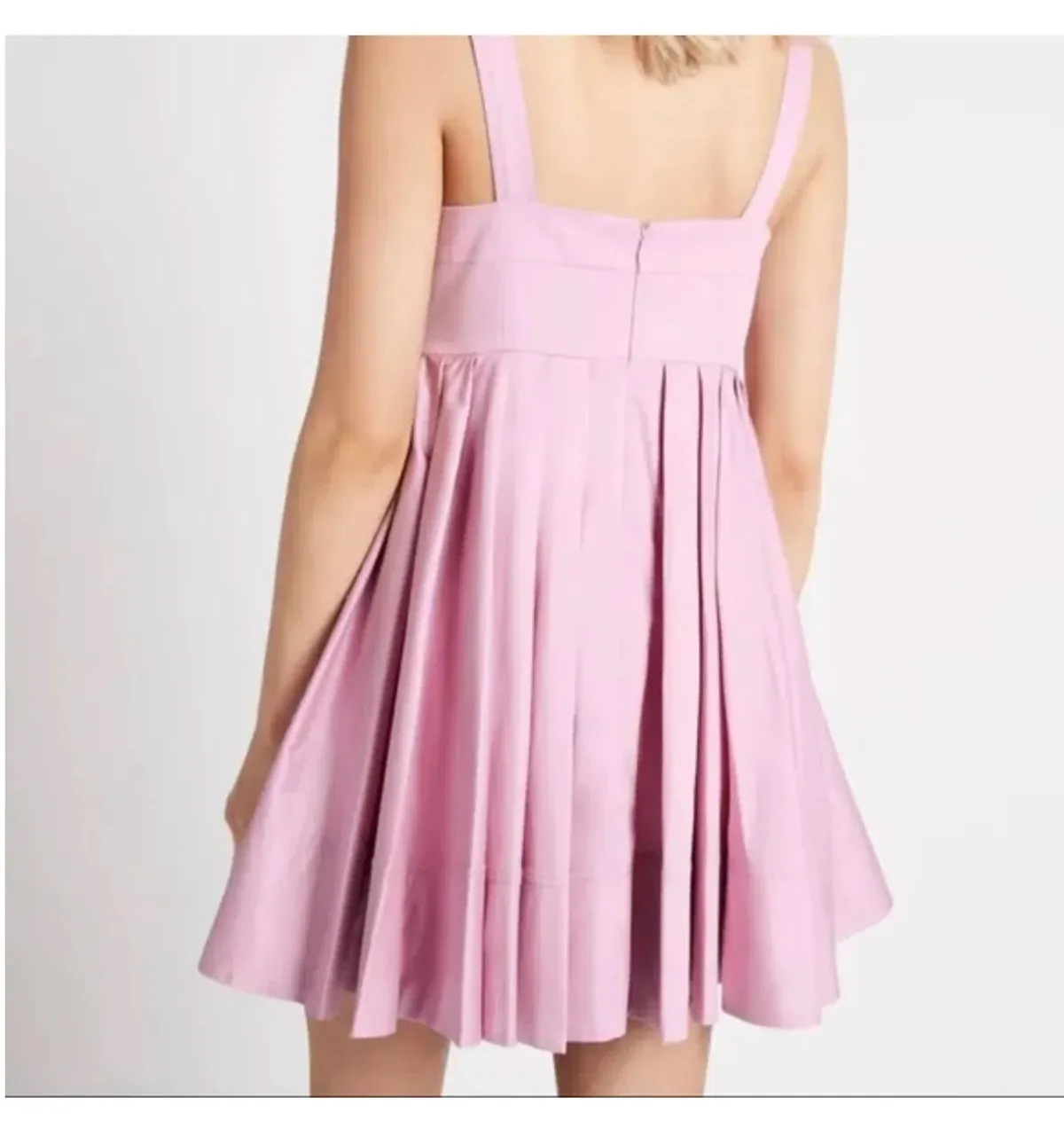 Aje Frequency Mini Dress Lilac Size 12 - Image 2