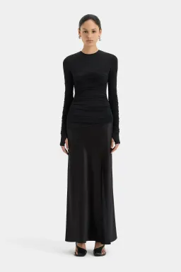 Sir Alessia Draped Gown Size 3/ AU 14 for rent on The Volte - image 1