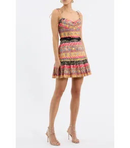 Rebecca Vallance Alessia Bustier Mini Dress Multi Size AU 8 for rent on The Volte - image 2