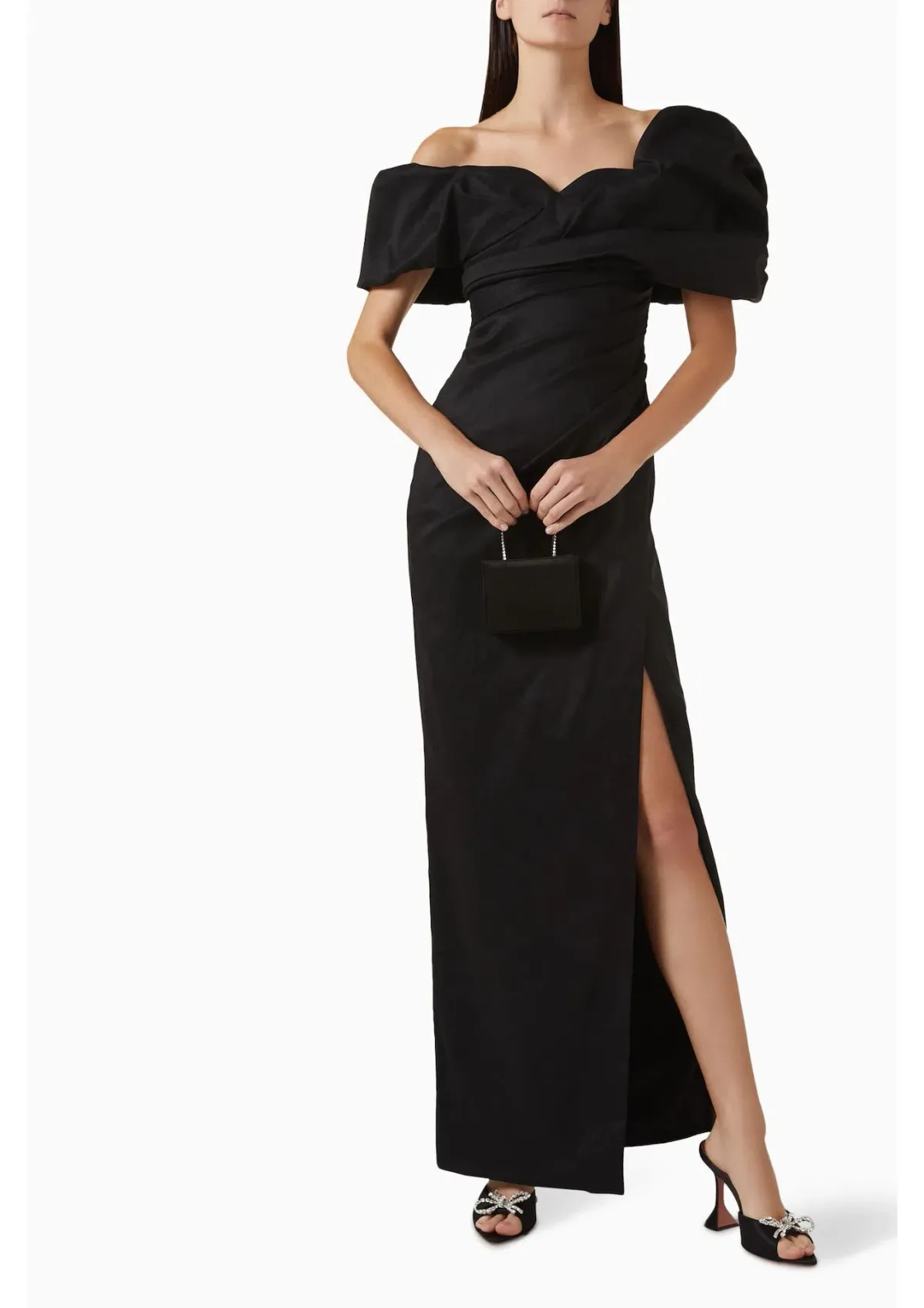 Rachel Gilbert Gia Gown in Black Size 2 / AU 10 - Image 1